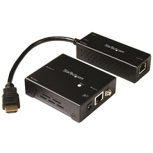 StarTech ST121HDBTDK AV Extender AV Transmitter and Receiver, Black