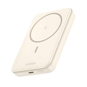 Ugreen 25208 10,000 mAh Power Bank, Wireless Charging, Beige