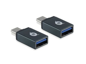 Conceptronic DONN03G adapter för USB 3.1 Gen 1 Type-C till USB 3.1 Gen 1 Type-A, svart