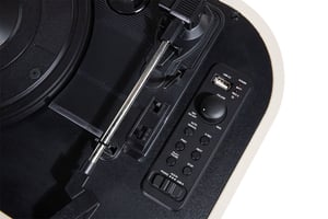 Trevi TT 1020 BT Gramofon z napędem bezpośrednim Beżowy Pół-automatyczny