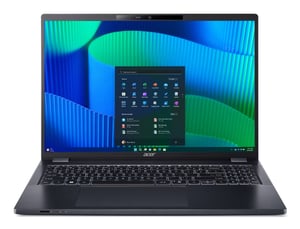 Acer TravelMate P4 TMP416-53-TCO-56JM Intel Core Ultra 5 125U Laptop 40.6 cm (16") WUXGA 32 GB DDR5-SDRAM 1 TB SSD Wi-Fi 6 (802.11ax) Windows 11 Pro Blue