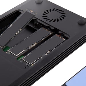 StarTech M2E4BTB3 obudowa do dysków twardych Obudowa SSD Czarny M.2