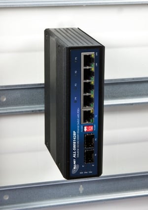 ALLNET 134037 Unmanaged Gigabit Ethernet (10/100/1000) PoE Support Black