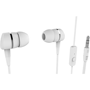 Vivanco Smartsound Kopfhörer-Set, kabelgebunden, In-Ear, Telefonate/Musik, Weiß