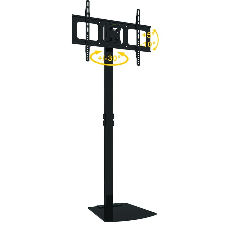 Techly ICA-TR12 uchwyt do telewizorów 177,8 cm (70") Czarny