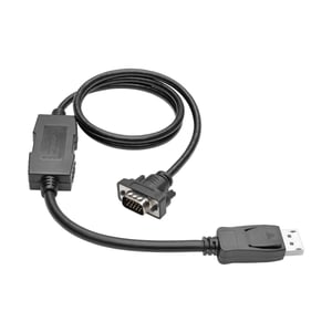 Tripp Lite P581-003-VGA-V2 adapter kablowy 0,91 m DisplayPort Czarny