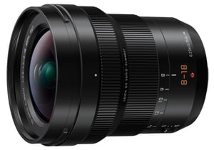 Panasonic H-E08018E obiektyw do aparatu Czarny