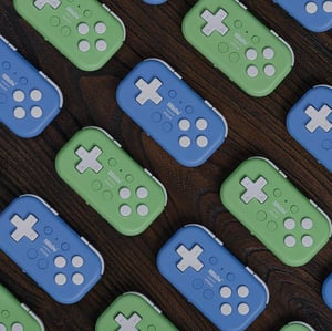 8Bitdo Micro Zielony USB Gamepad Android, Nintendo Switch, PC, iOS
