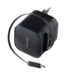 Intenso 7806520 Power Adapter/Inverter, Indoor, 65 W, Black
