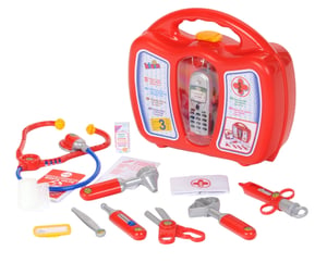 Theo Klein Doctor case with a cell phone