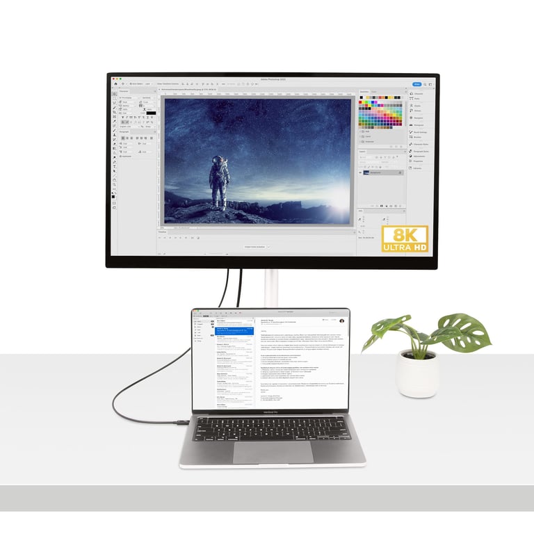 StarTech TBLT4MM50CM kabel Thunderbolt 0,5 m 40 Gbit/s Czarny
