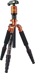 Rollei Compact Traveler Nr. 1 Stativ Digital-/Analogkameras 3 x Bein Schwarz, Orange