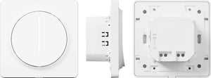 Tesla Smart Dimmer Touch Inbyggd smart dimmer Vit