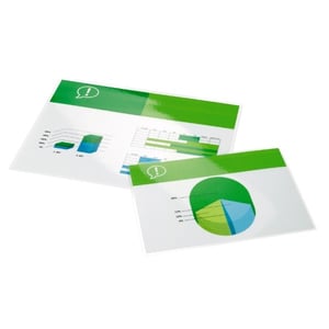 GBC LAM POUCH A4 2X125 MIC GLOSS (100) laminating pouches, 100 pcs.