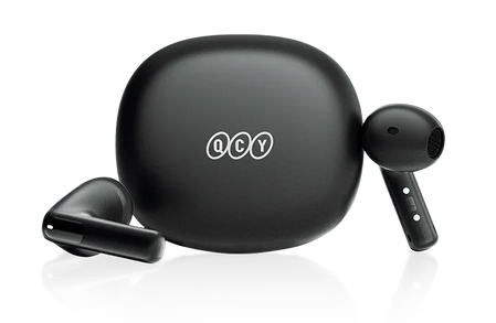 QCY AilyBuds E10 Zestaw słuchawkowy Bezprzewodowy Douszny Połączenia/muzyka Bluetooth Czarny