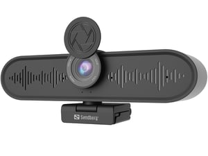 Sandberg 134-24 webbkamera 3264 x 2448 px USB 3.2 Gen 1 (3.1 Gen 1) Svart