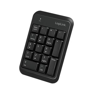 LogiLink ID0201 Bluetooth-Ziffernblock für Laptops, schwarz