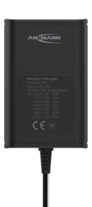Ansmann 1201-0023 nätadapter/omformare för inomhusbruk 12 W Svart