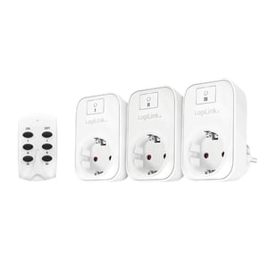 LogiLink EC0007 Smart Plug, White