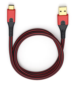 OEHLBACH Evolution C3 kabel USB USB 3.2 Gen 1 (3.1 Gen 1) 3 m USB A USB C Czarny, Czerwony
