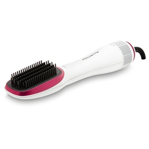 Rowenta CF6220 Hot Air Brush with Steam, Pink, White, 900 W, 1.8 m