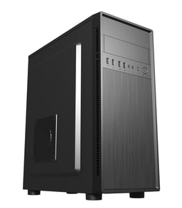 Gembird Fornax 160 Mini Tower Schwarz