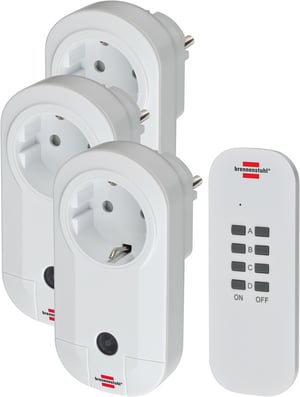 Brennenstuhl 1507040 inteligentny korek 1000 W Vit