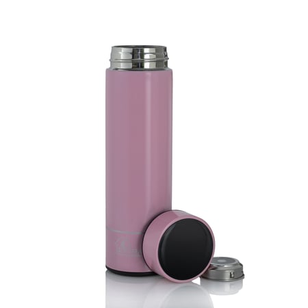 Extralink Kubek termiczny Smart Travel Mug Różowy Termos z wyświetlaczem LED