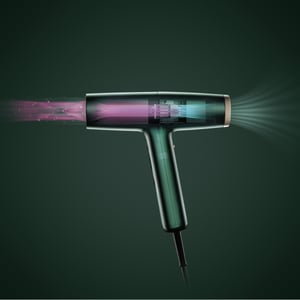 BaByliss Air Power Pro suszarka do włosów 1700 W Złoto, Zielony
