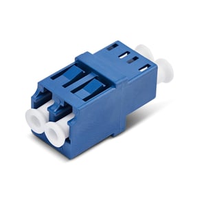 StarTech LCLCSMCOUPLER LC/UPC Fiber Optic Adapter, 1 pc. Blue, White
