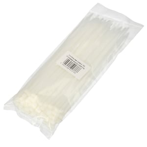 Extralink Kabelband, 5 st. à 250 mm, vita (förpackning med 100 st.)
