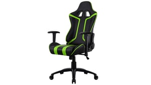 Aerocool AC120 AIR Universeller Gaming-Sessel Gepolsterte Sitzfläche Grün, Schwarz