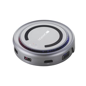 Canyon CNS-TDS07DG USB 3.2 Gen 1 (3.1 Gen 1) Type-C-Dockingstation, grau