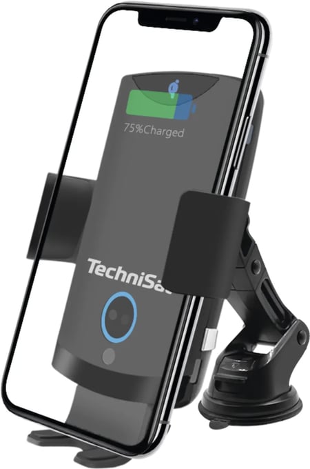TechniSat SMARTCHARGE 2 Uchwyt aktywny Telefon komórkowy/Smartfon Czarny