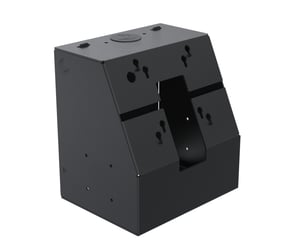 Ergonomic Solutions SpacePole Kiosk & Signage SPK110 Halterung für Informationstafeln 81,3 cm (32") Schwarz