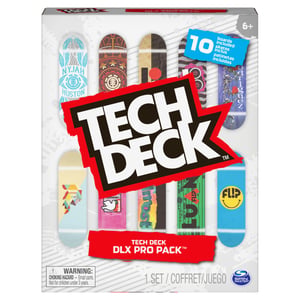 Tech Deck TED DEC Dlx Pro 10PK ECMX GML Finger-Skateboard-Set