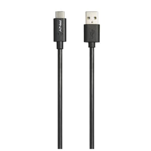 PNY C-UA-TC-K20-10 USB-kabel USB 2.0 3 m USB A till USB C Svart