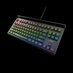 NOXO Specter klawiatura Gaming USB QWERTY Angielski, Rosyjski Czarny