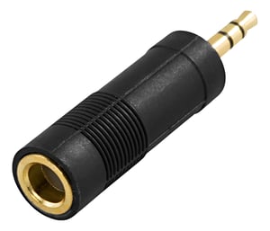 Deltaco R00180002 kabel audio 3.5mm Czarny