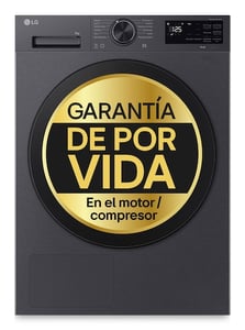 LG RHX5009TBB Freestanding Front-Loading 9 kg Clothes Dryer, Graphite