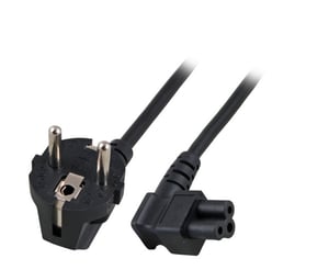 EFB Elektronik EK551.3 kabel zasilające Czarny 3 m CEE7/7 C5 panel