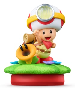Nintendo Amiibo Captain Toad & Talking Flower – Interaktive Spielfigur