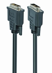 Gembird DVI-D/DVI-D 1,8 m DVI-kabel, svart