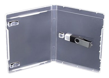 MediaRange BOX905 etui na pendrive Polipropylen (PP) Przezroczysty