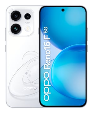 OPPO Reno16 F 5G 16,7 cm (6.57") Dual SIM Android 16.0 USB Type-C 8 GB 256 GB 6500 mAh Biały