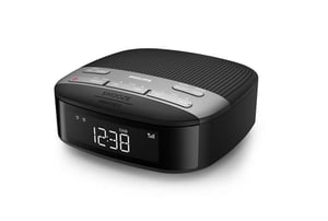 Philips TAR3505/12 Digital Clock Radio, Black, Gray