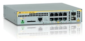 Allied Telesis AT-x230-10GP-50 Managed L2+ Gigabit-Ethernet (10/100/1000) mit PoE-Unterstützung Grau