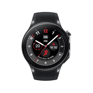 OnePlus Watch 2 3,63 cm (1.43") AMOLED 47 mm Cyfrowy 466 x 466 px Ekran dotykowy Czarny Wi-Fi GPS