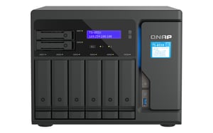 QNAP TS-855X SAN Tower Intel Atom® C5125 8 GB DDR4 0 TB QNAP QTS Czarny