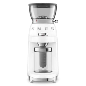 Smeg CGF03WHEU 150 W Coffee Grinder, White